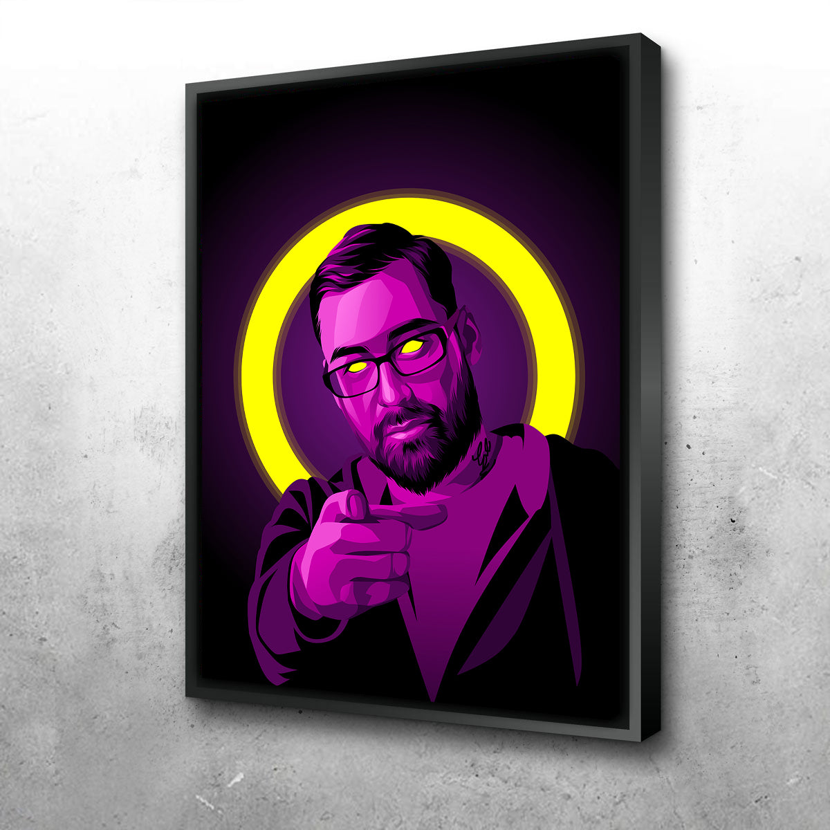 Unique Sido Rapper Wall Art by Tovu Yovi