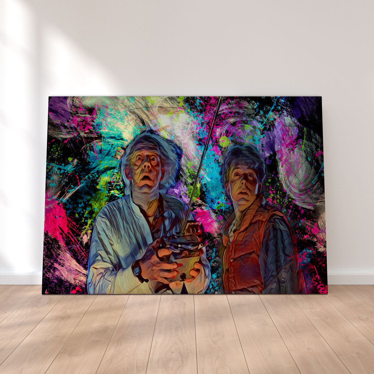 Back to the Future Authentic Wall Art - Museum-Quality Canvas Print