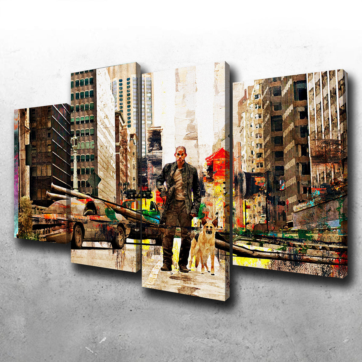 I Am Legend Stunning Wall Art for Home Decor
