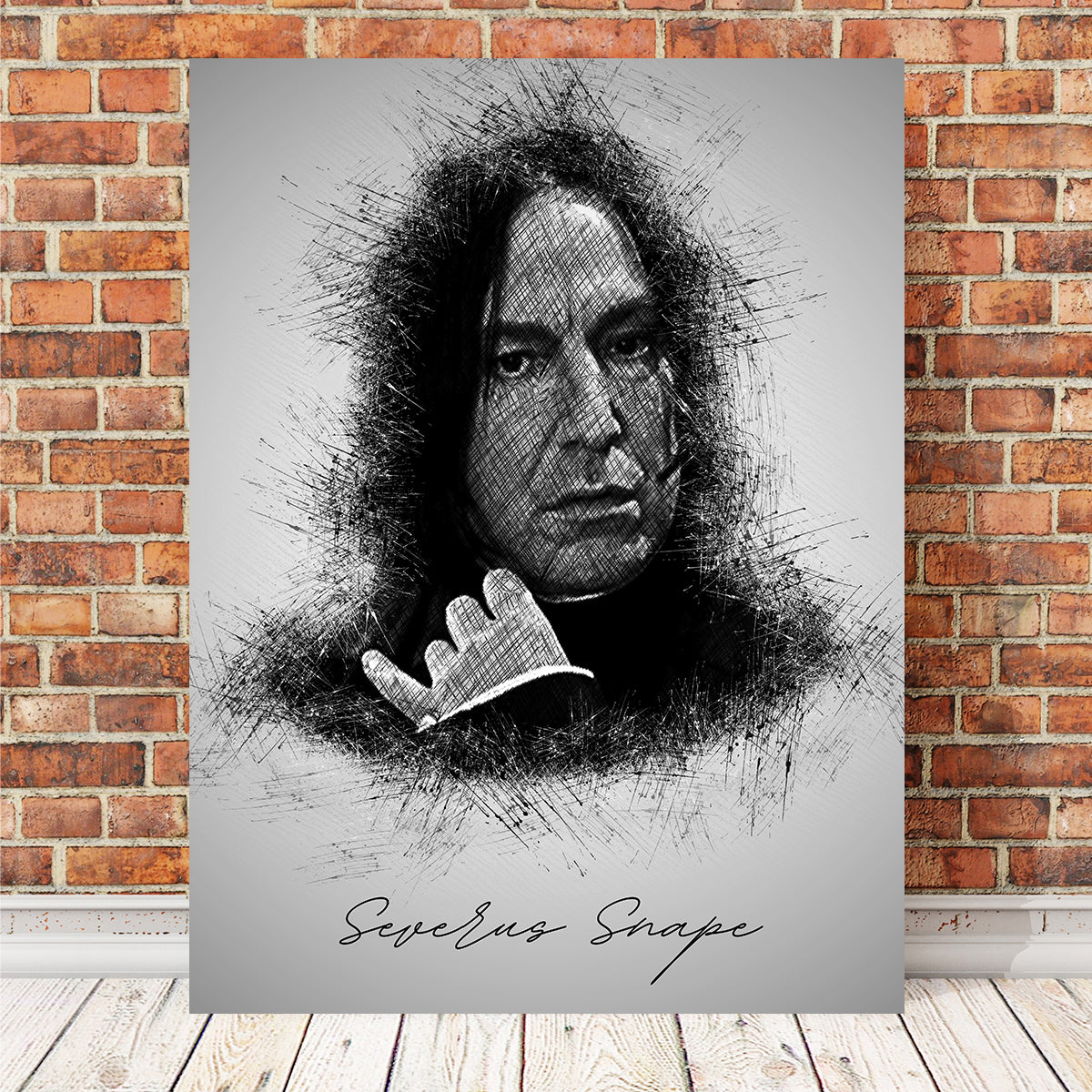 Stunning Severus Snape Wall Art for Potter Fans