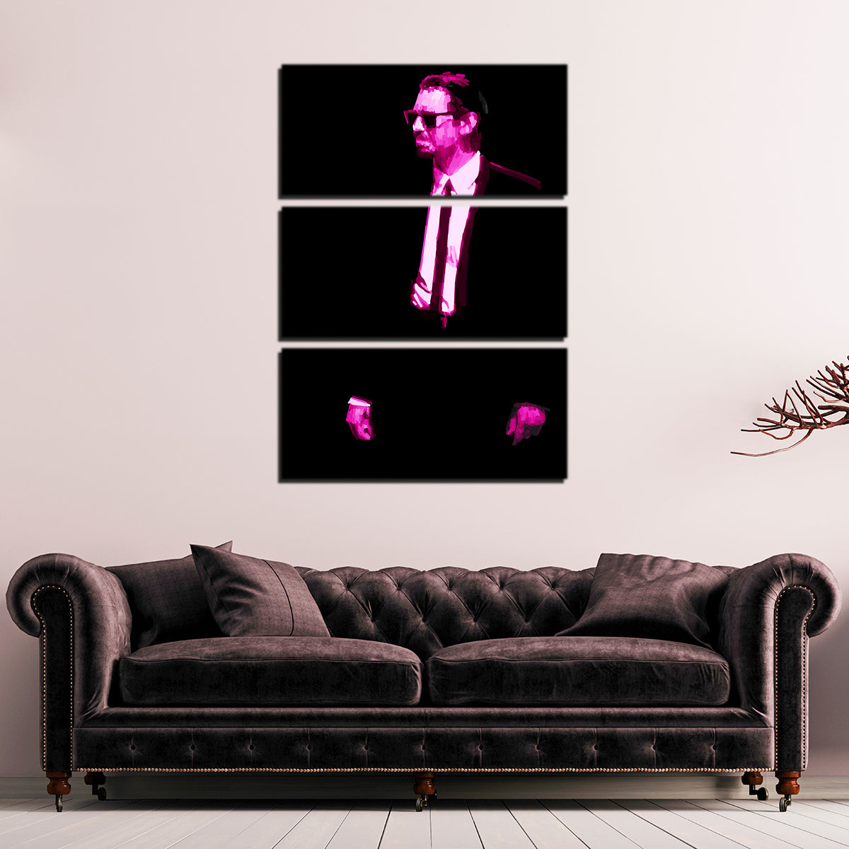 Gorgeous Pink Wall Art by Andy Brackpool