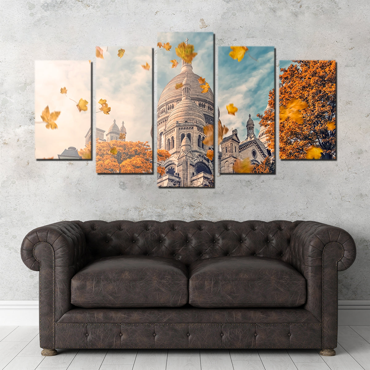 Autumn In Montmartre Stunning Wall Art - Ideal Decor Piece