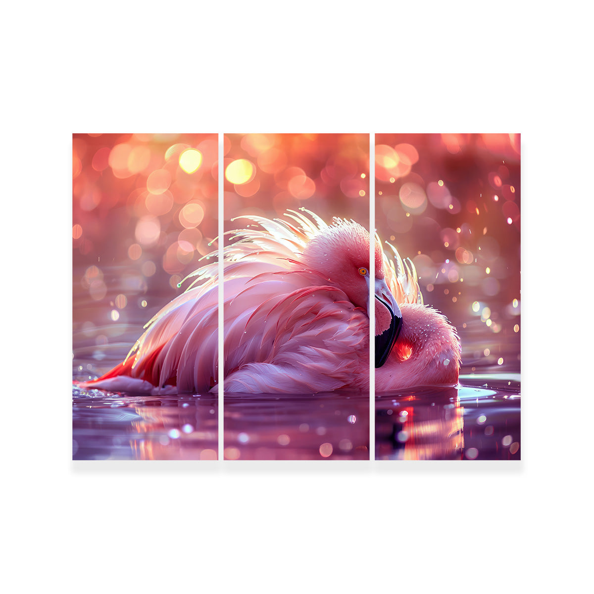 Gorgeous Pink Flamingo Art Print