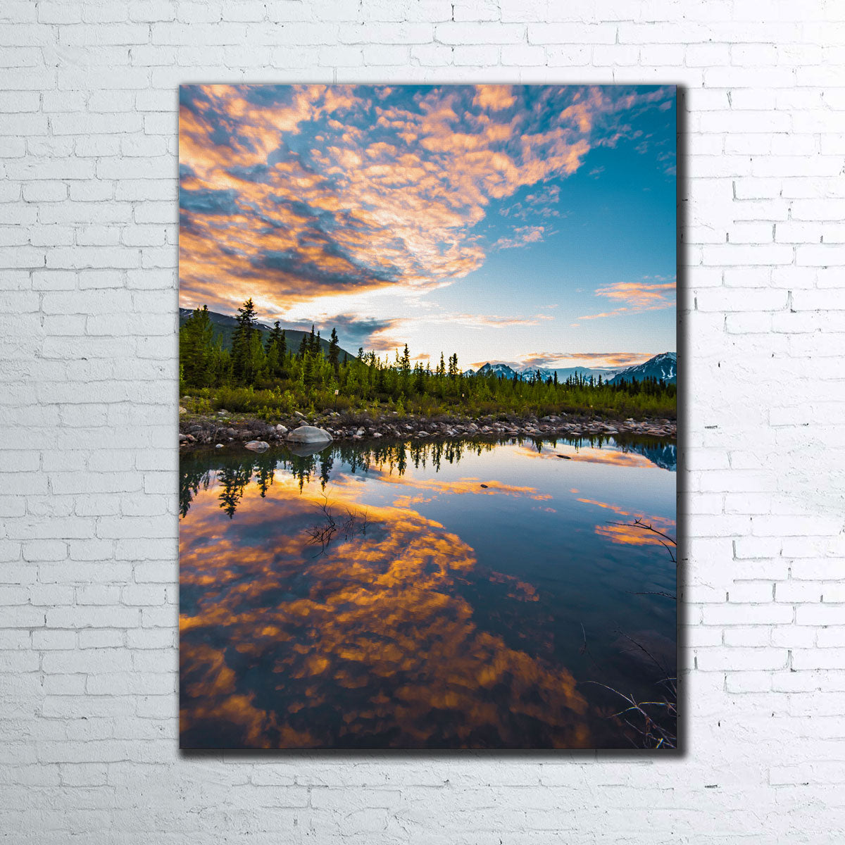 Stunning Alaskan Evening Wall Art by Lucas Moore