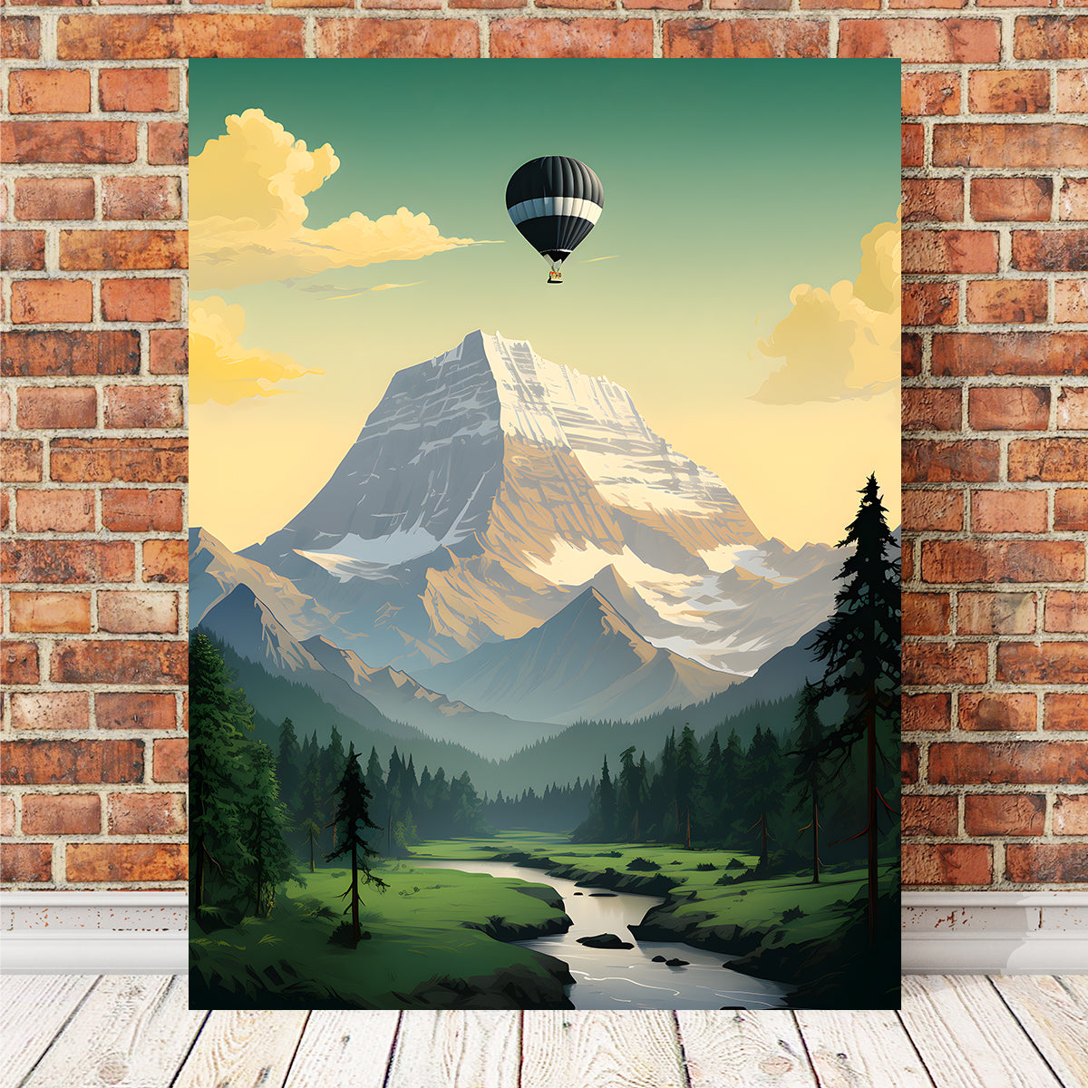 Stunning Nepal - Everest Wall Art by Valth Graphics