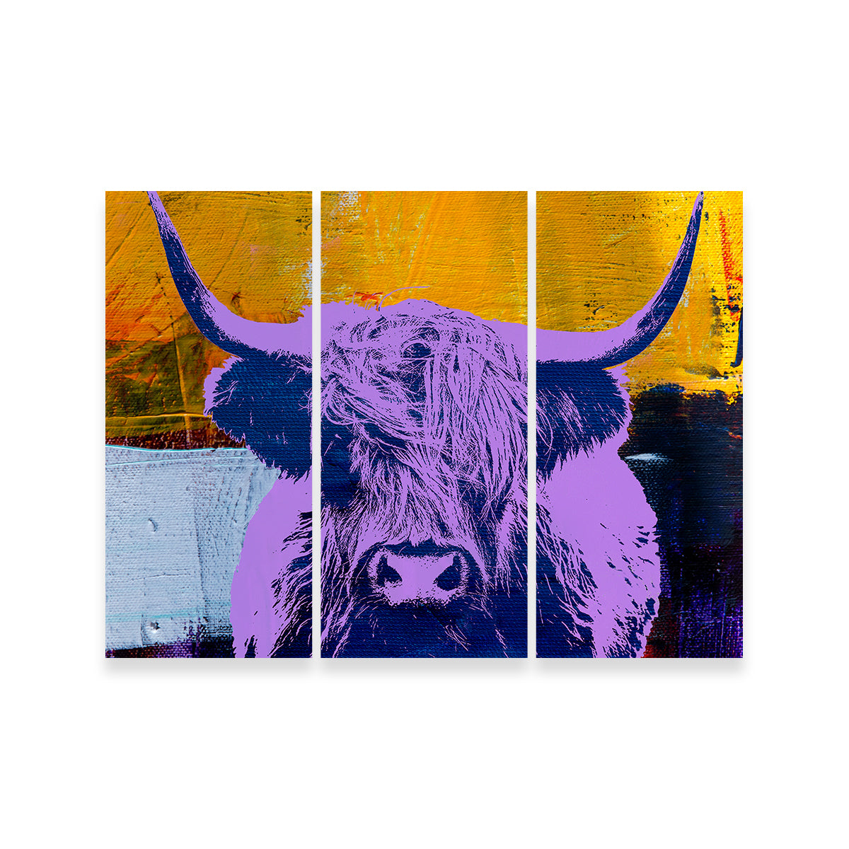 Gorgeous Highland Cow Wall Art by Stephen Chambers