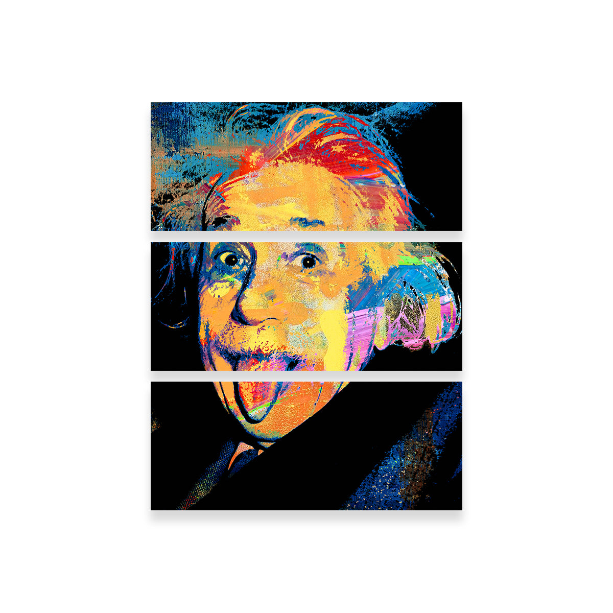Stunning Albert Einstein Wall Art by Stephen Chambers