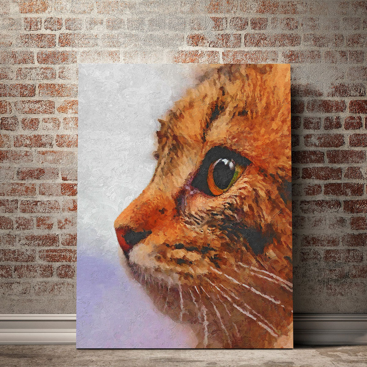 Stunning CAT 3 PAINTING Wall Art by Gab Fernando