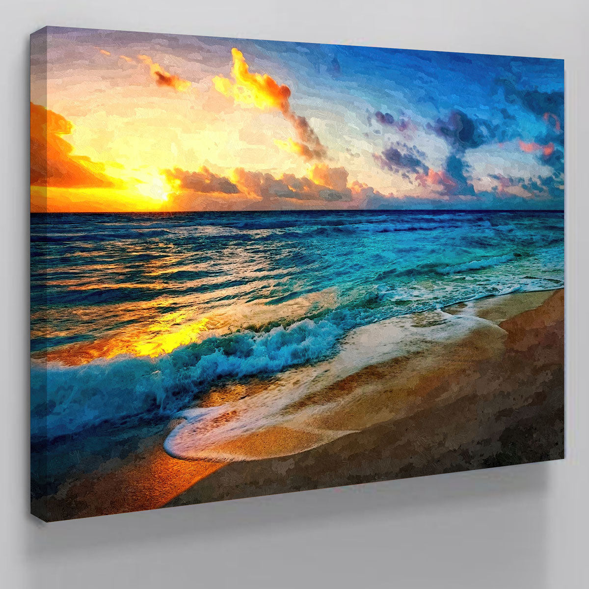 Stunning Between Sea And Sky Wall Art by Denise Dundon