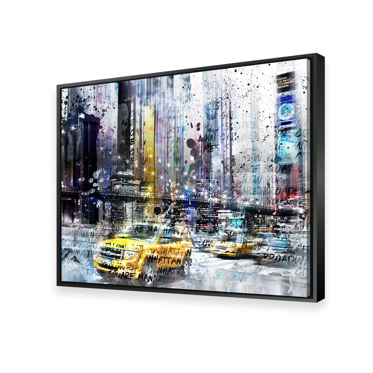 Stunning NYC Collage Wall Art by Melanie Viola