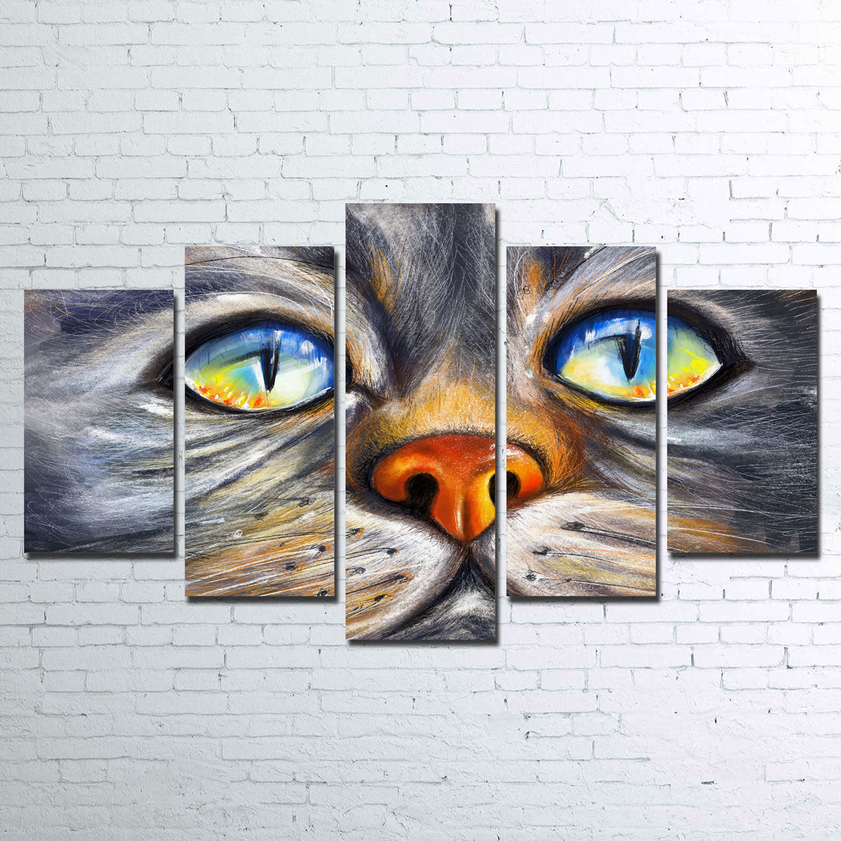 Stunning Cat Eyes Wall Art for Your Home Decor