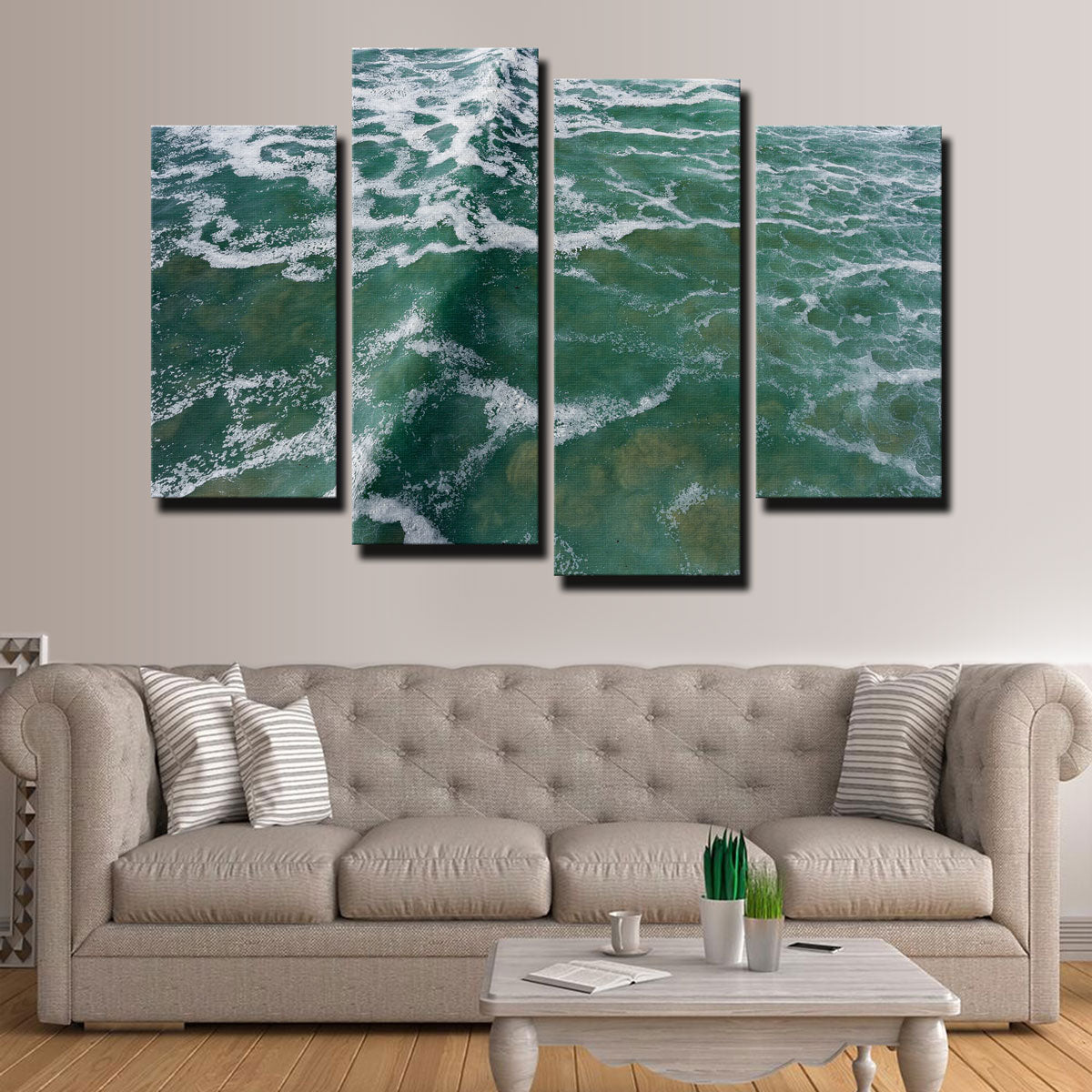 Stunning Ocean Surge Wall Art by Karolis Janulis