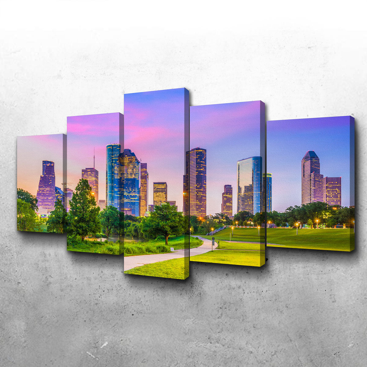 Stunning Houston Cityscape Wall Art for Home Decor