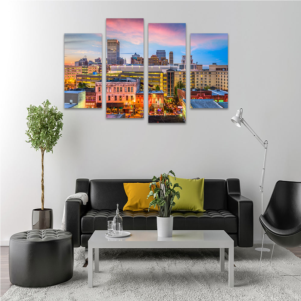 Exquisite Memphis Wall Art - Sustainable and Ready-to-Hang
