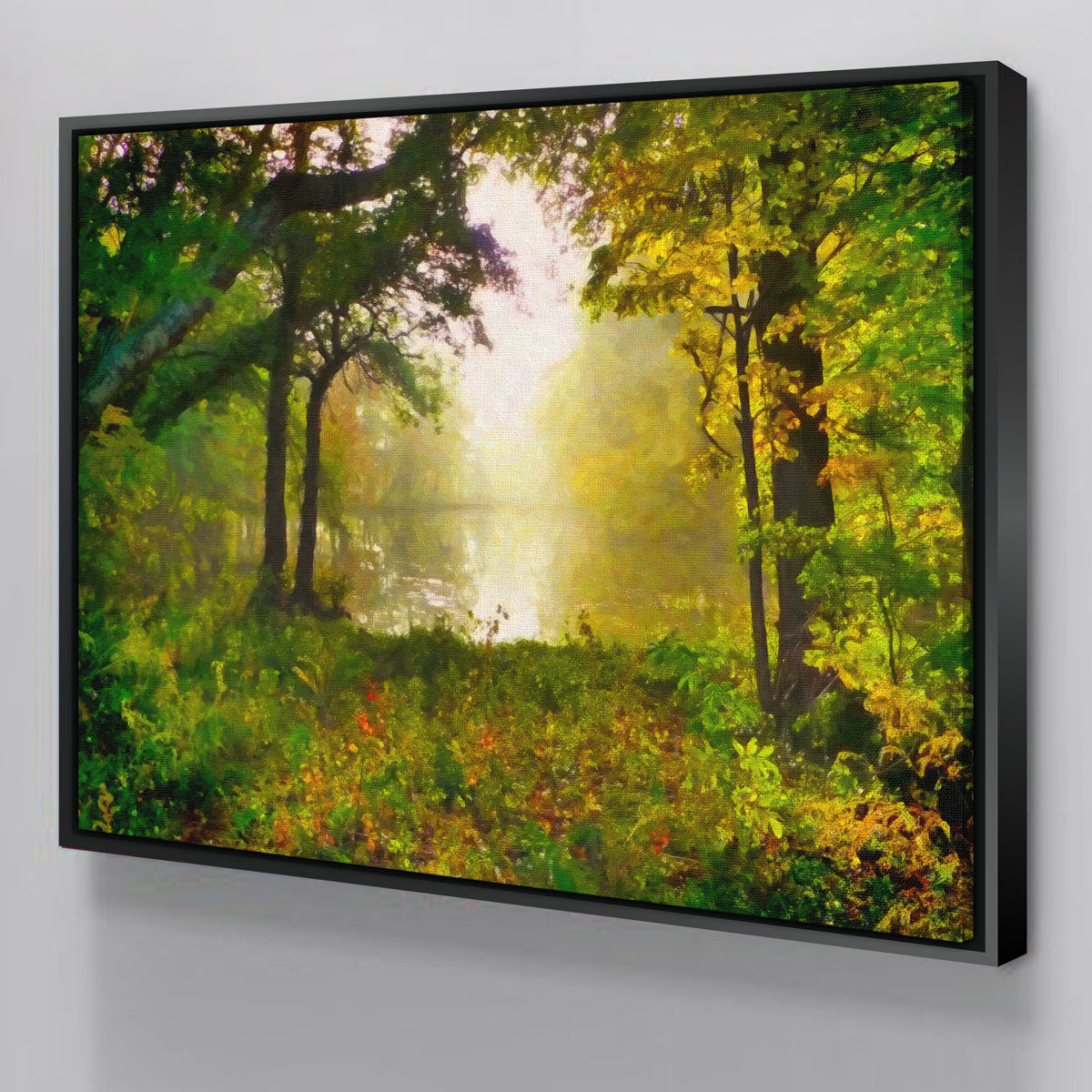 Enchanting Misty Morning Wall Art by Denise Dundon