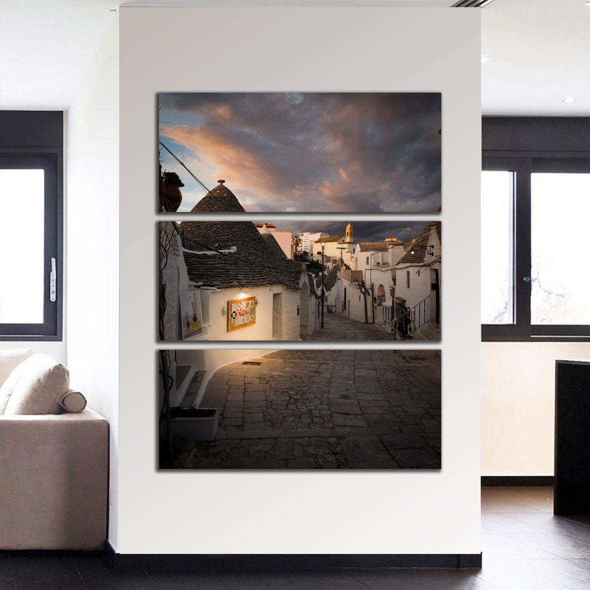 Stunning Alberobello Wall Art by Enzo Romano