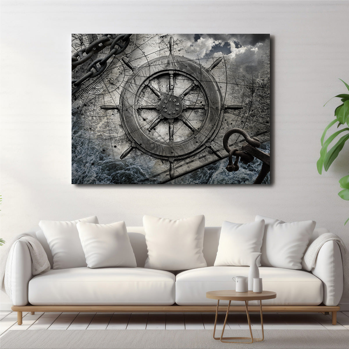 Stunning Helm and Chains Wall Art for Your Home Decor