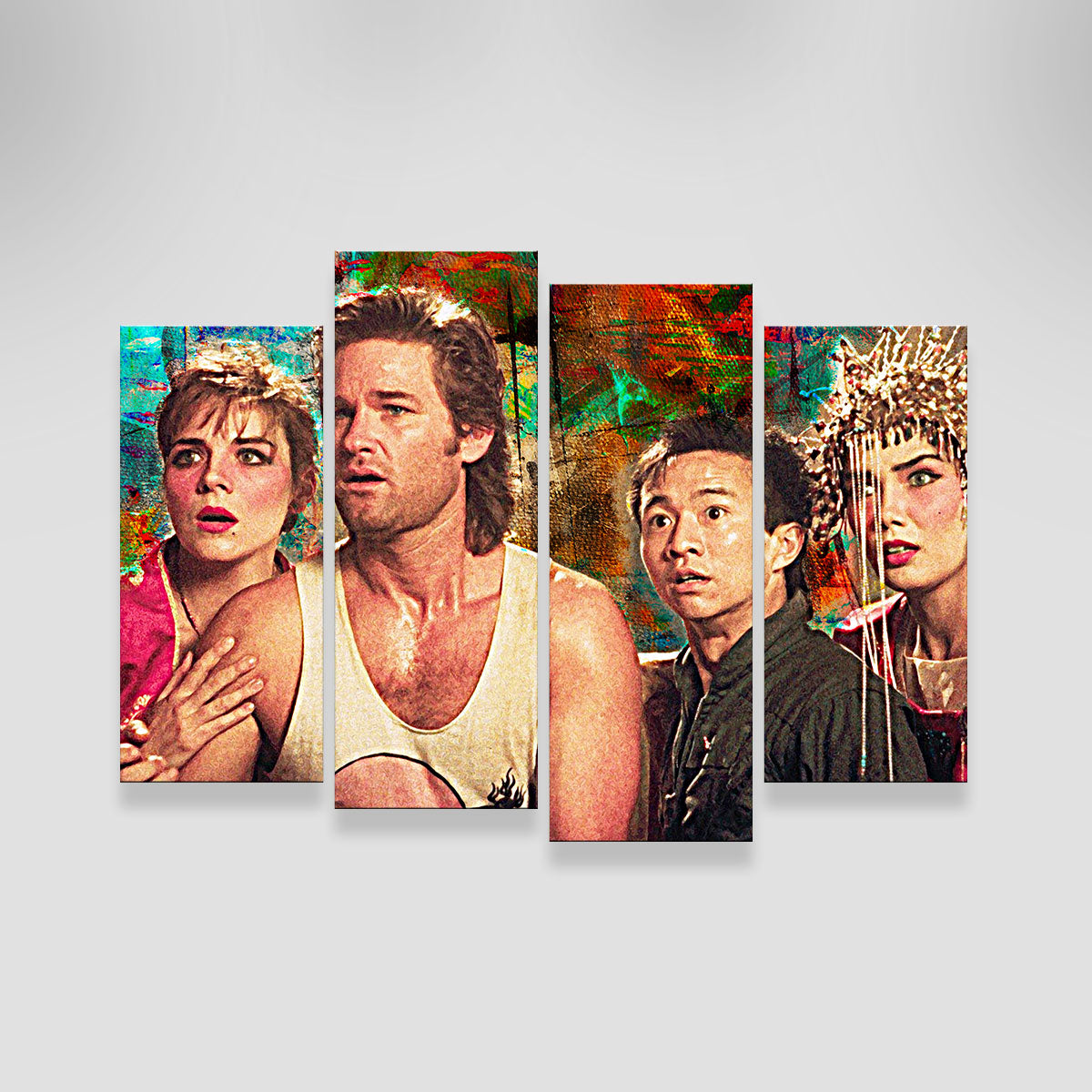 Stunning Big Trouble in Little China Wall Art for Home Decor