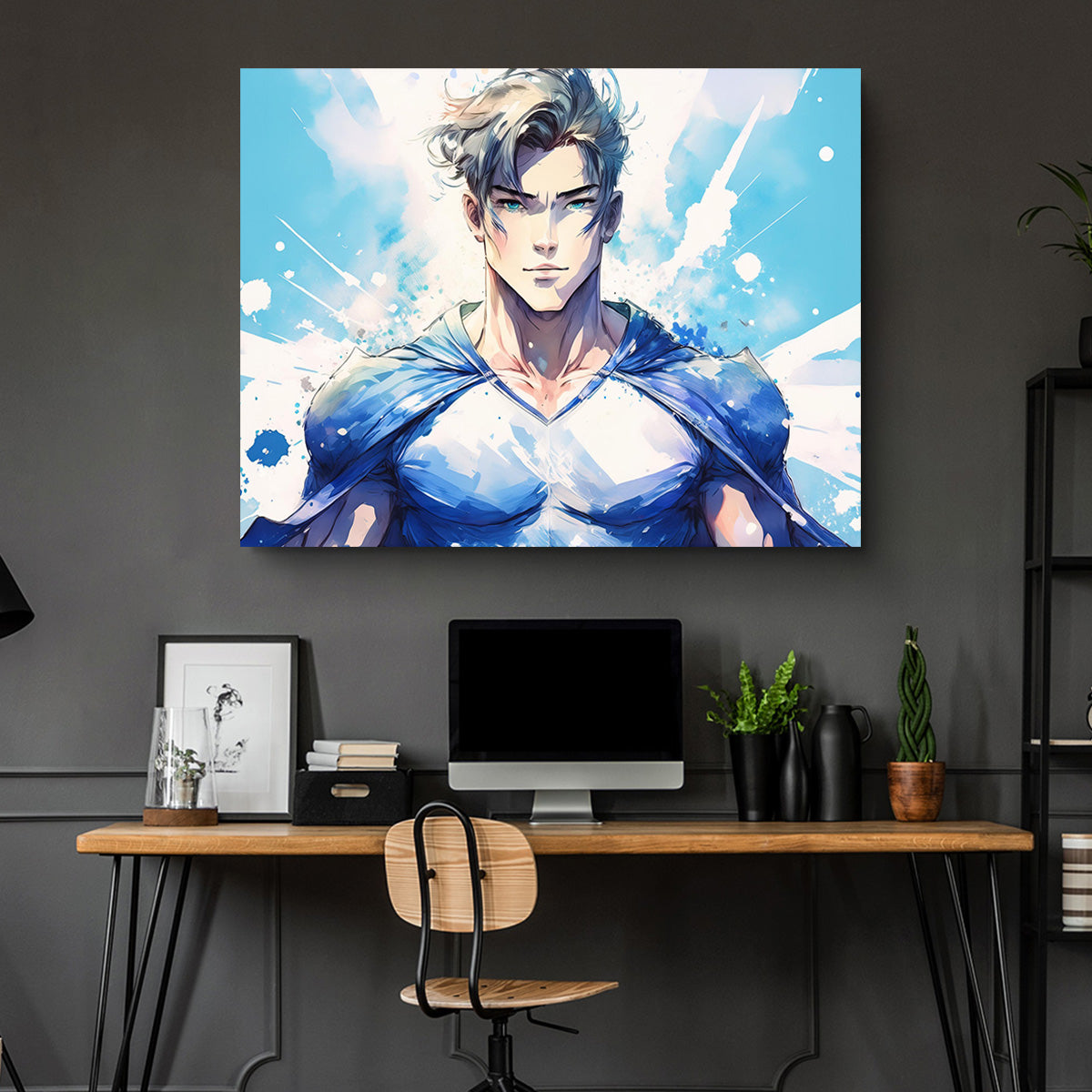 Stunning Anime Super Hero Canvas Prints