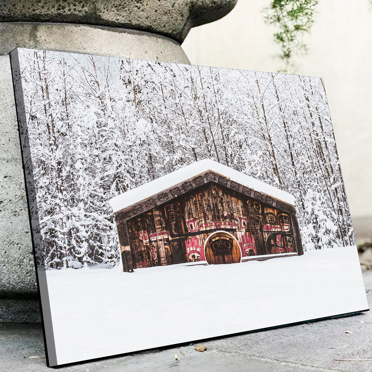 Exquisite Nisga'a Memorial Wall Art by Mike Cotton