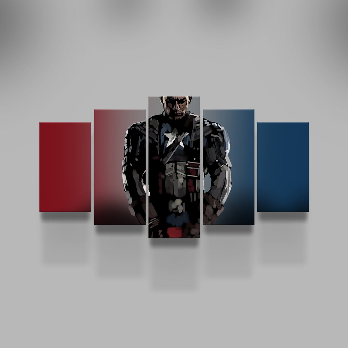 Captain America's Cap and His Shield Wall Art by Andy Brackpool