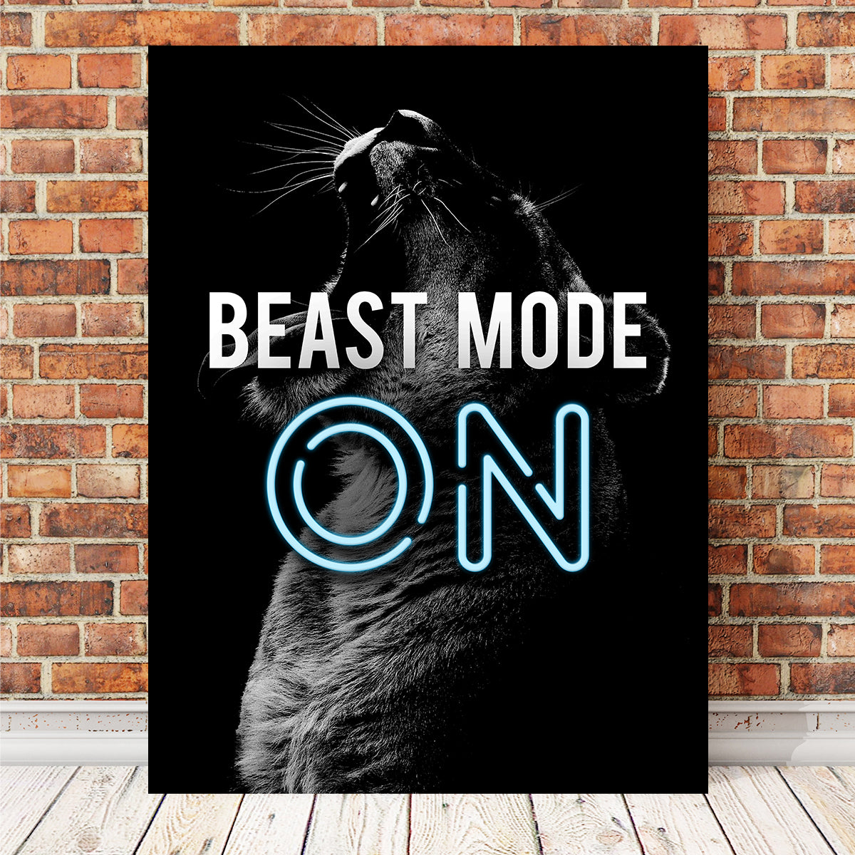 Stunning Beast Mode Wall Art by Studiodtalk