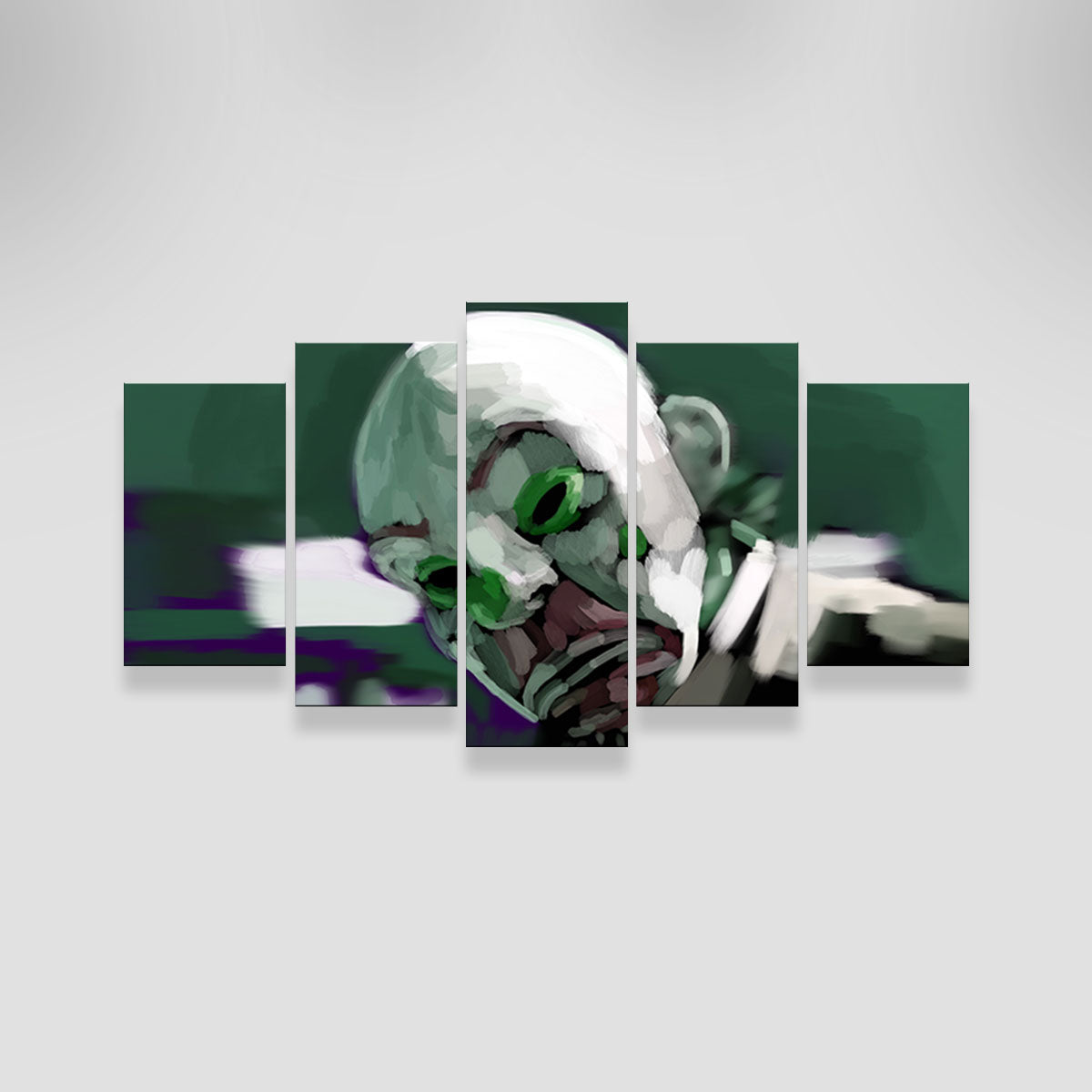 Stunning Bank Robber Clown Wall Art by Andy Brackpool