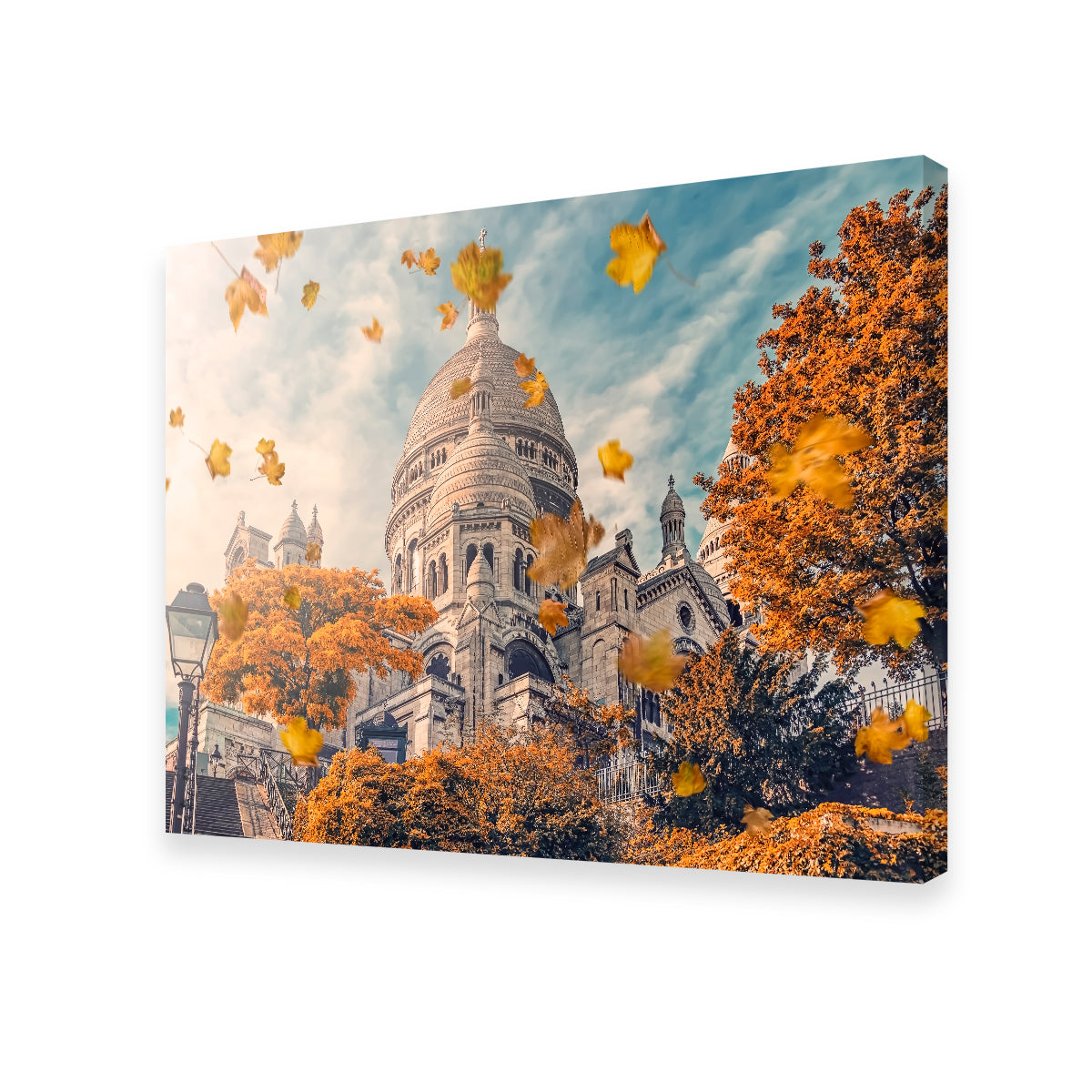 Autumn In Montmartre Stunning Wall Art - Ideal Decor Piece