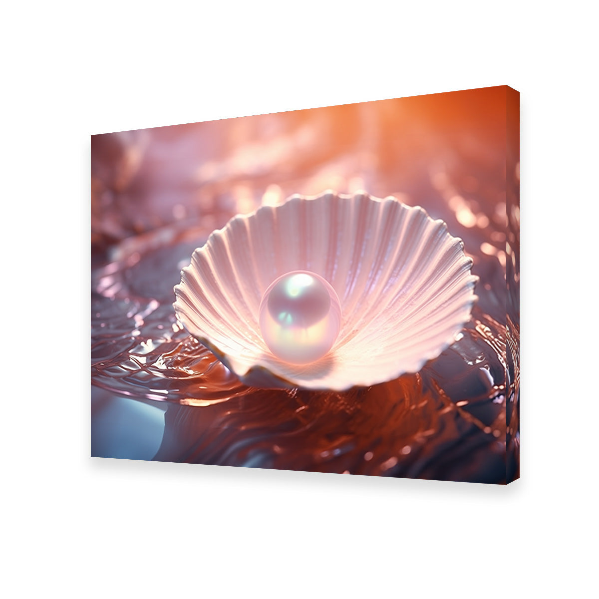 Exquisite Pearl & Seashell Art Prints on Museum Quality Canvas