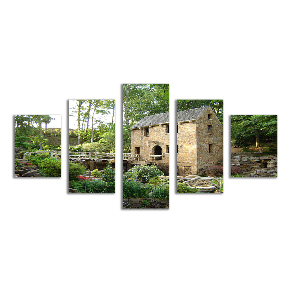 Stunning Old Mill Canvas Wall Art - Museum Quality for Your Home