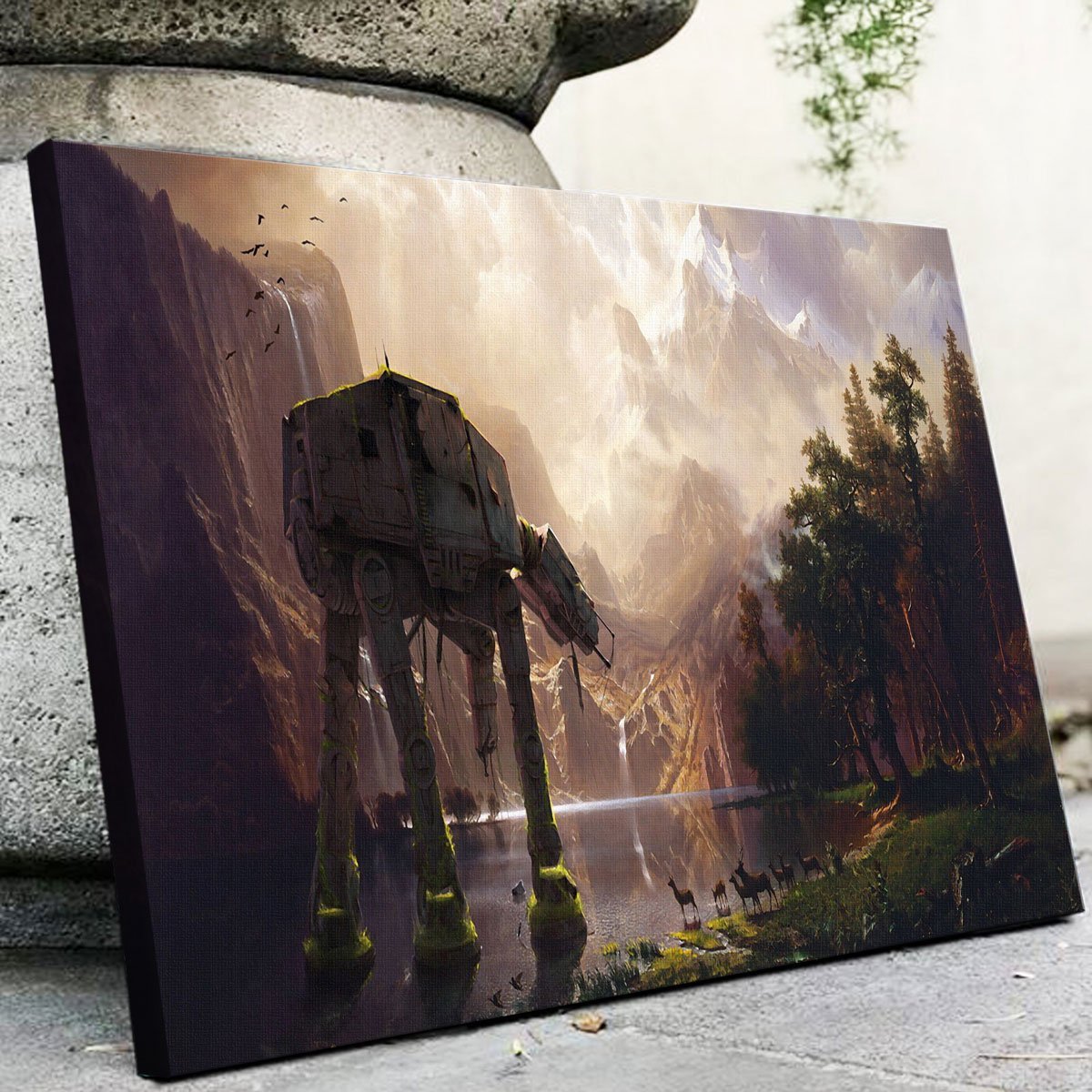 Stunning AT - AT Walker Wall Art for Star Wars Fans