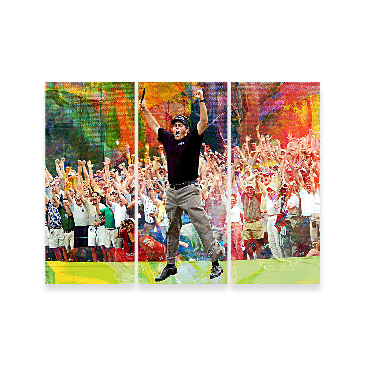 Exquisite Phil Mickelson Art Prints on Museum-Quality Canvas
