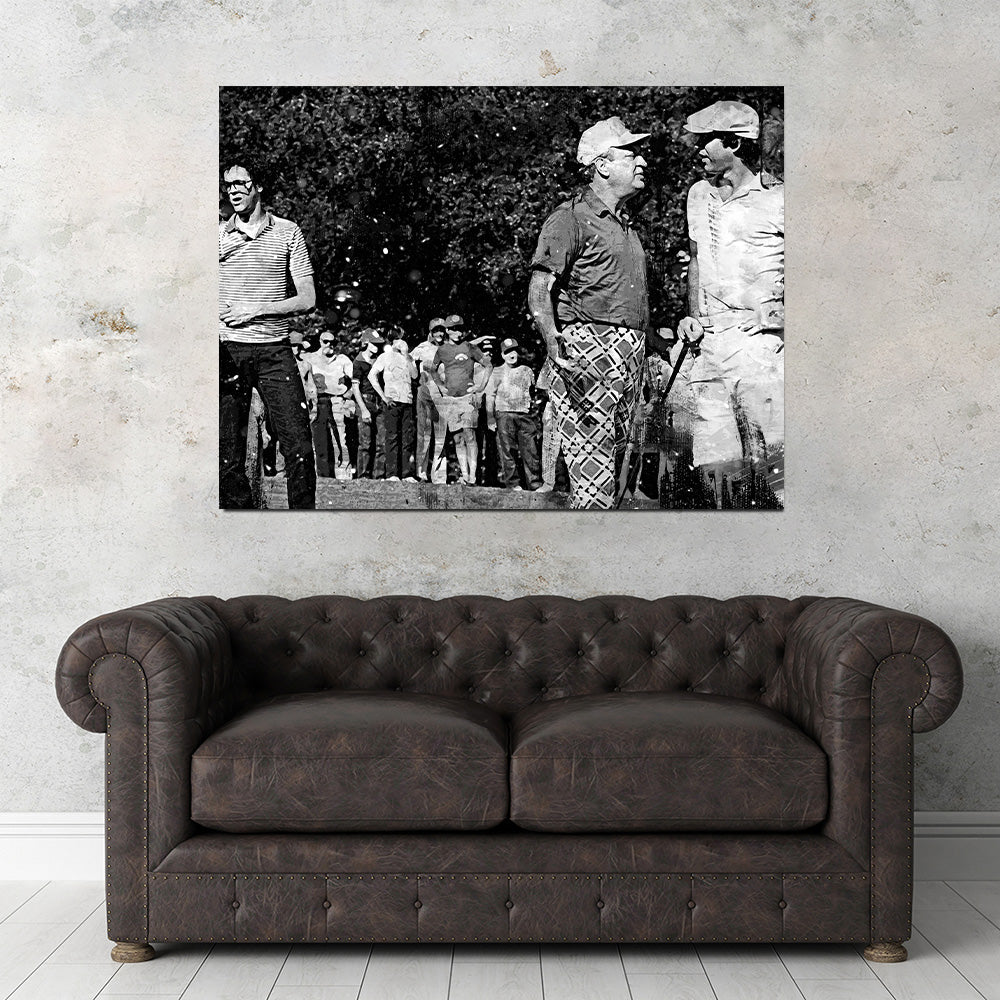 Al & Ty Caddyshack Stunning Grayscale Wall Art for Decor Enthusiasts