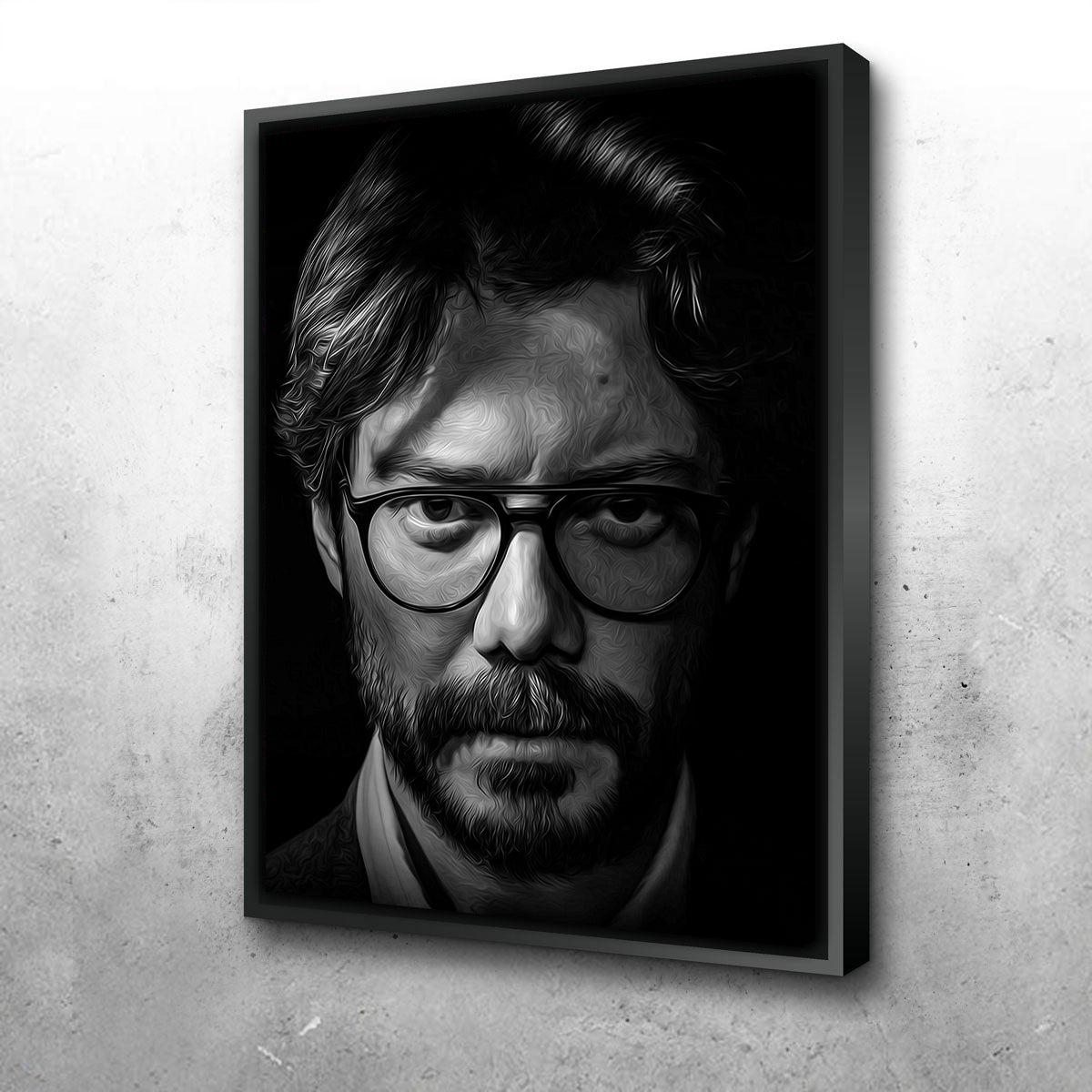 Stunning Portrait Casa Del Papel Wall Art by George Sorin