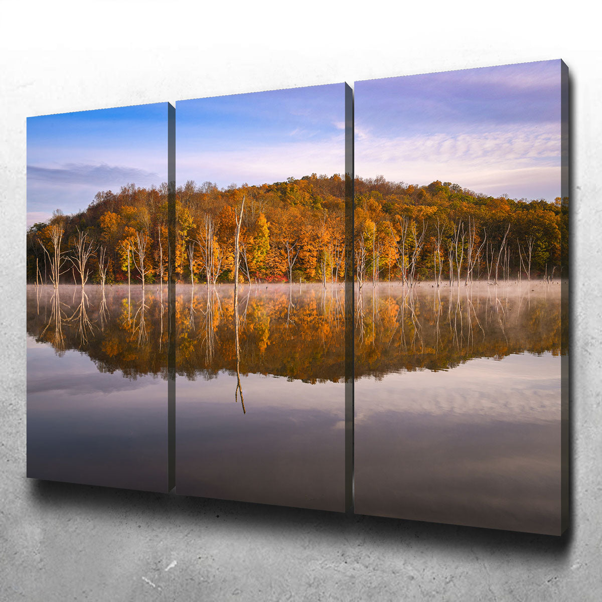 Exquisite Monksville Mist Wall Art by Dennis Maida