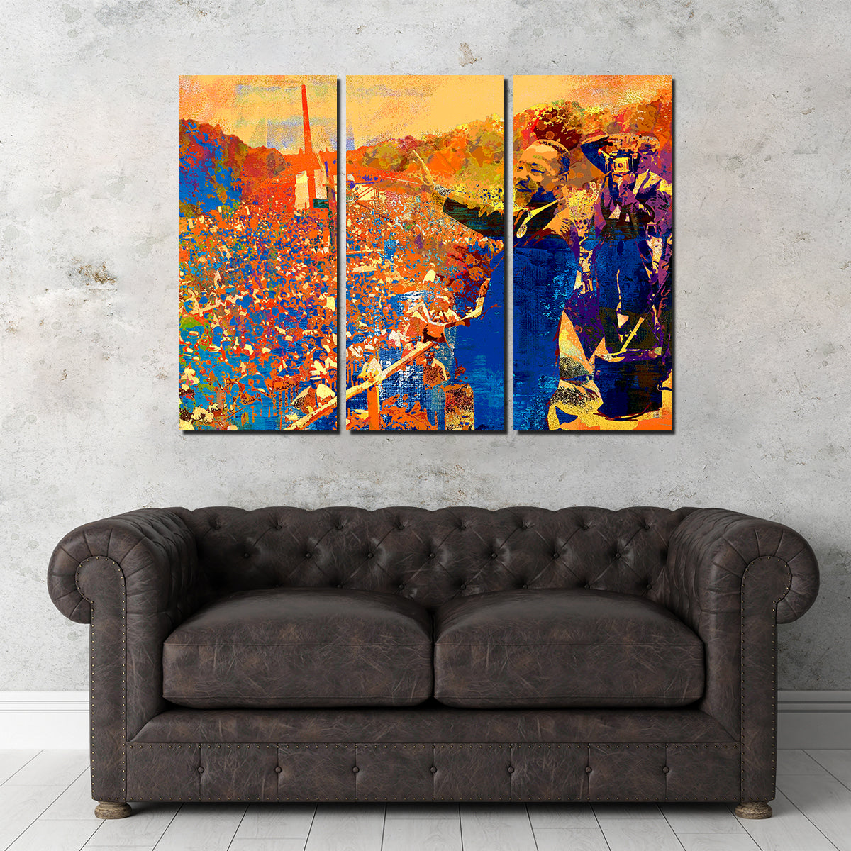 Inspiring 'I Have a Dream' Wall Art by Stephen Chambers