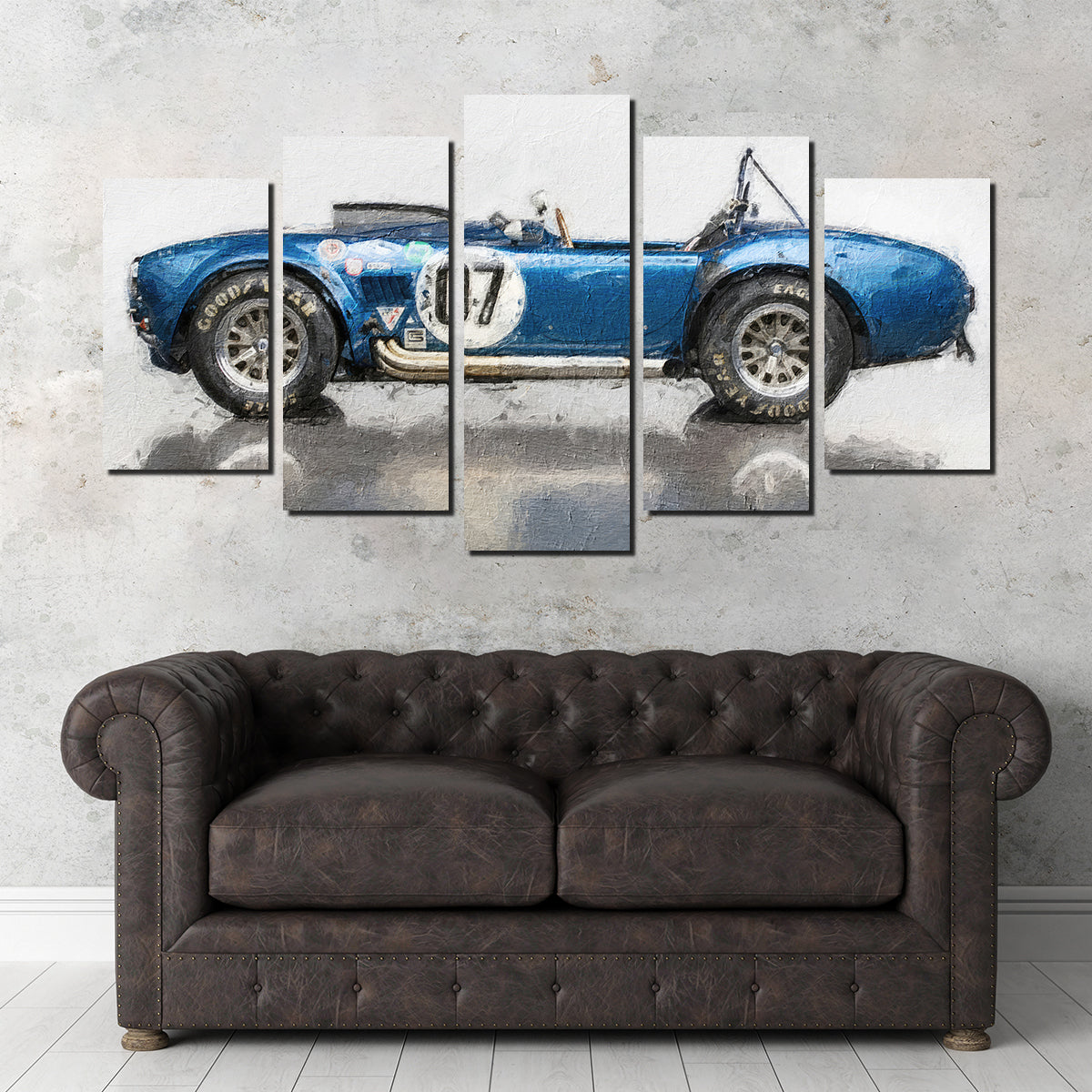 Stunning AC Cobra 2 Wall Art by Stephen Chambers