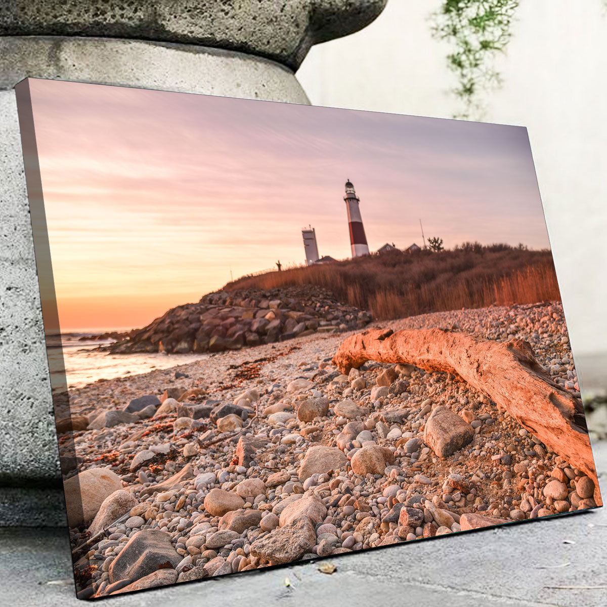 Stunning Montauk Point Lighthouse Wall Art by Dennis Maida