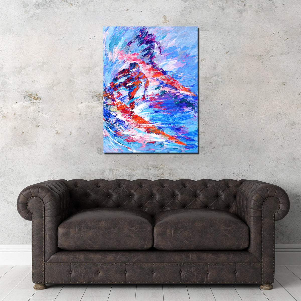 Stunning Shadow Surfer Wall Art by Gerry Segismundo