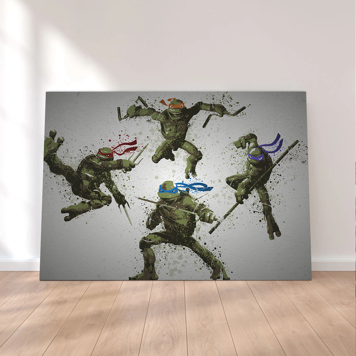 Stunning Heroes In a Half Shell Wall Art for Your Home Decor