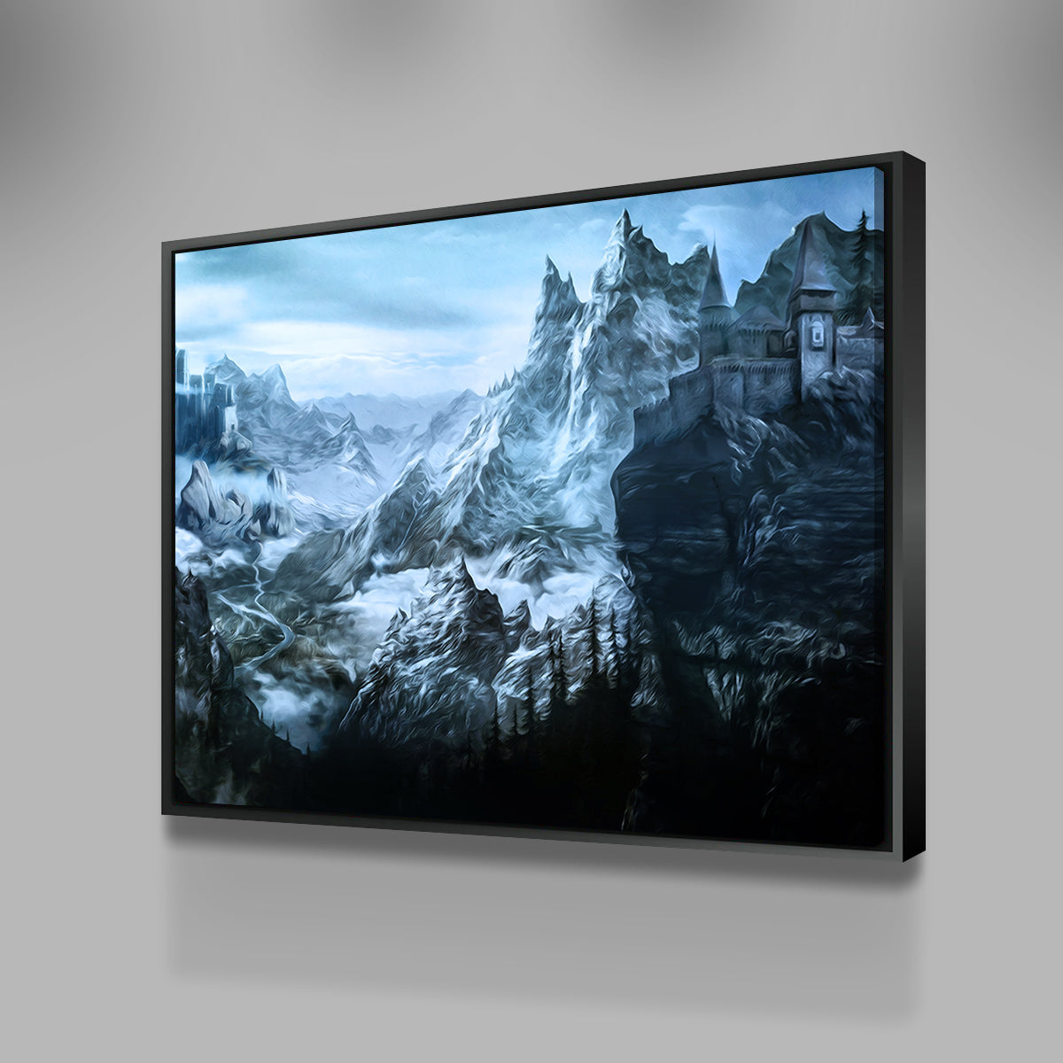 Stunning Castle Ridge Wall Art by George Sorin