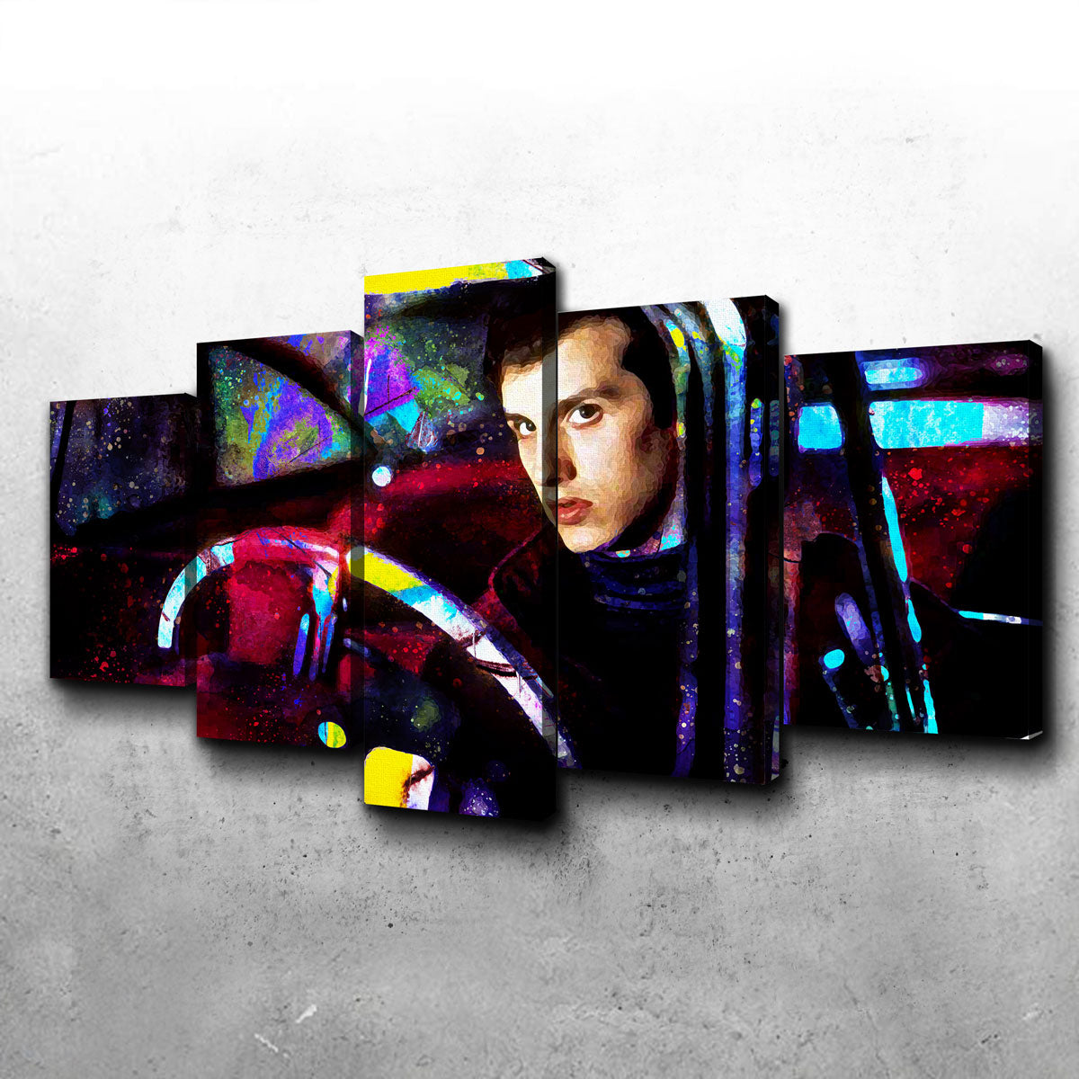 Arnie and Christine Stunning Wall Art with Sustainable Pine Frames