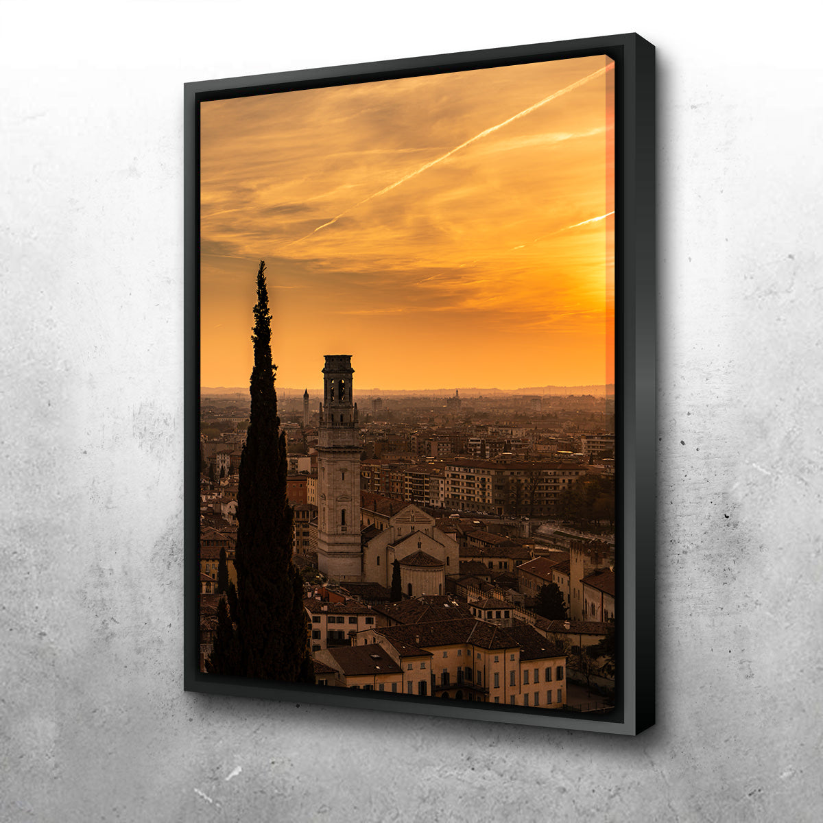 Breathtaking Castel San Pietro at Sunset Wall Art by Stefano Baltieri