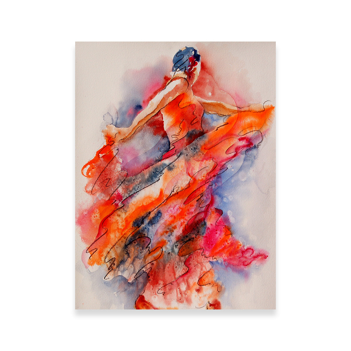 Alluring Flamenco Wall Art by Gerry Segismundo