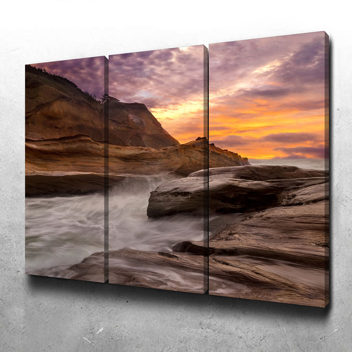 Stunning Cape Kiwanda Wall Art - Handmade Museum-Quality Canvas Print