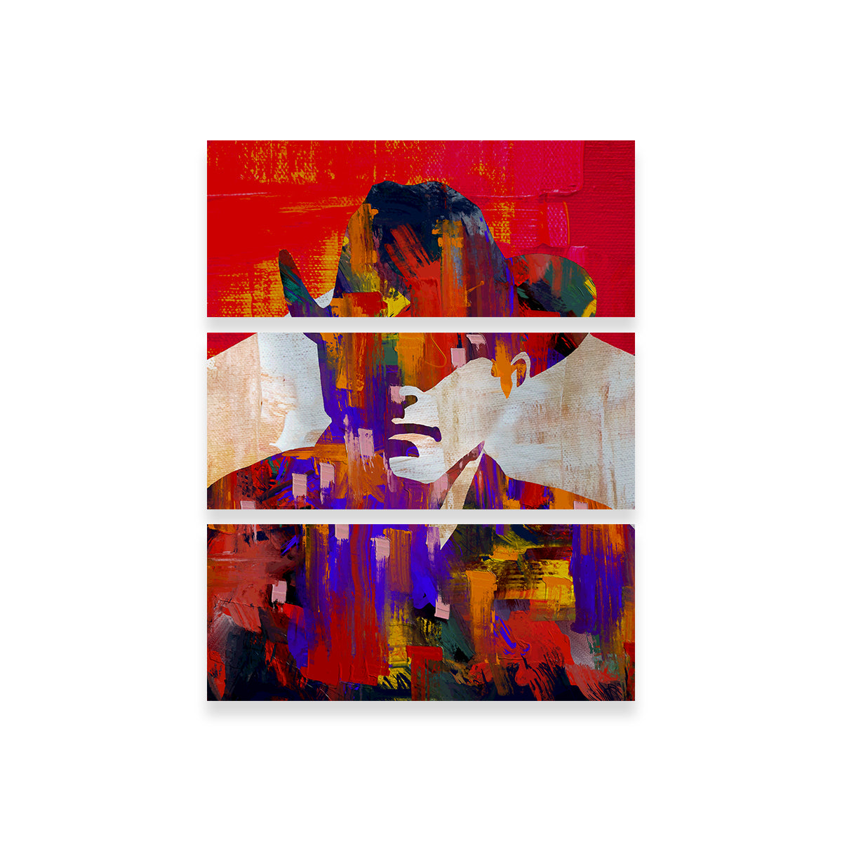 Stunning Smoker Man Wall Art by Stephen Chambers