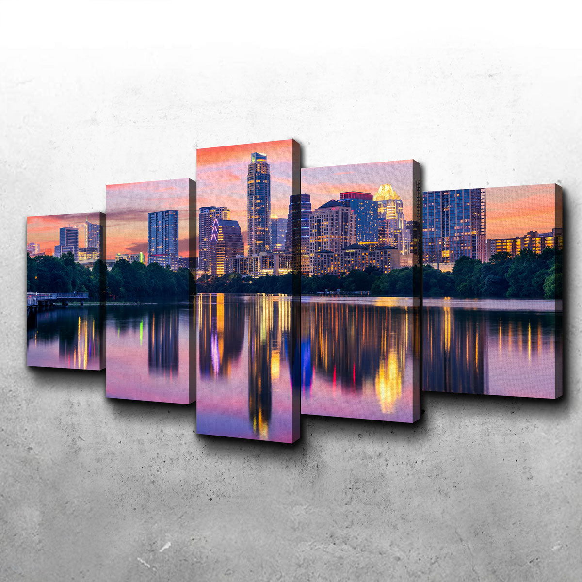 Austin at Night: Stunning Wall Art for Your Home