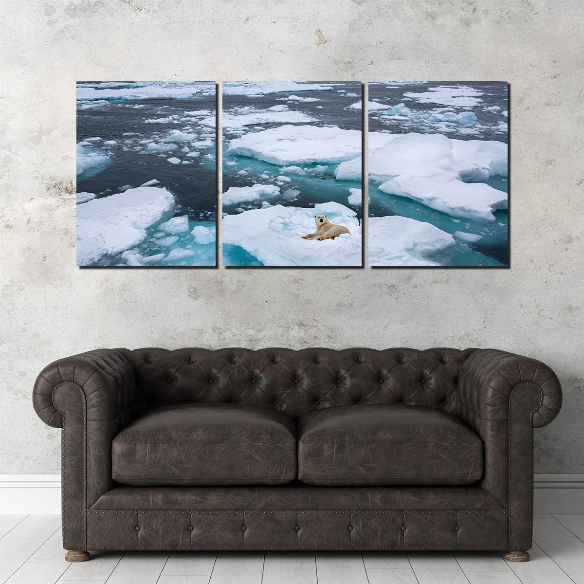 Stunning Polar Bear - Greenland Wall Art for Home Decor