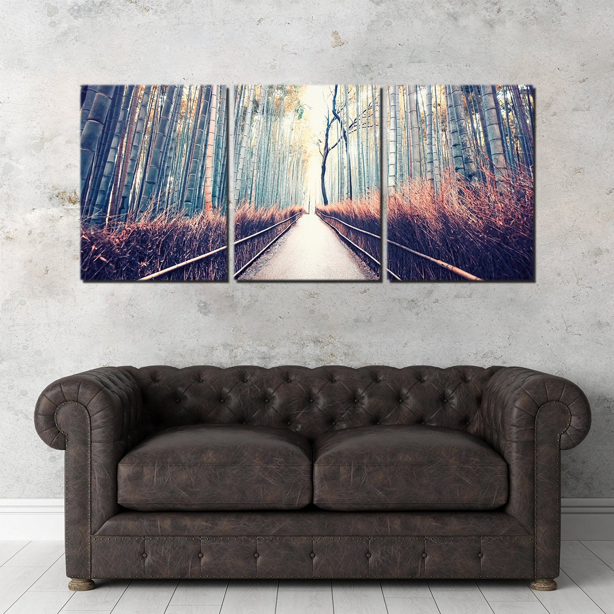 Exquisite Bamboo Forest Wall Art by Manjik Pictures