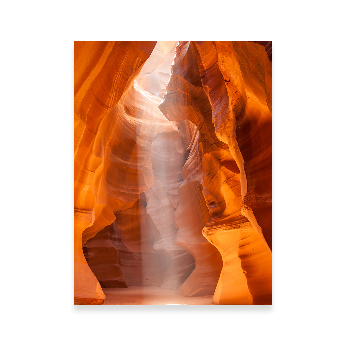 Stunning Antelope Canyon Unique Lightbeam Wall Art by Melanie Viola